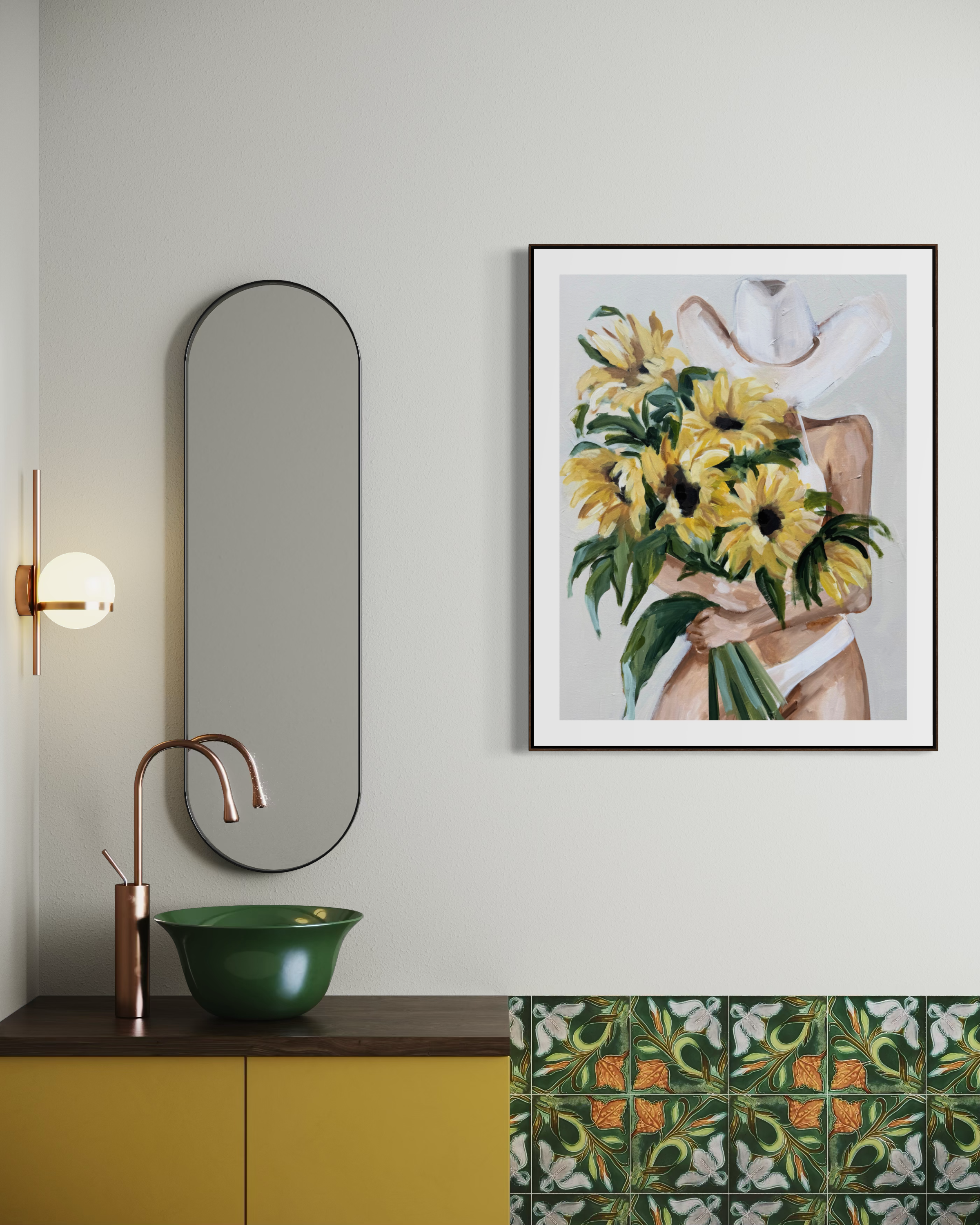 Sunflowers for a Rainy Day